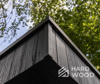 Закрытая беседка с барбекю и остеклением №6 - фото 1349